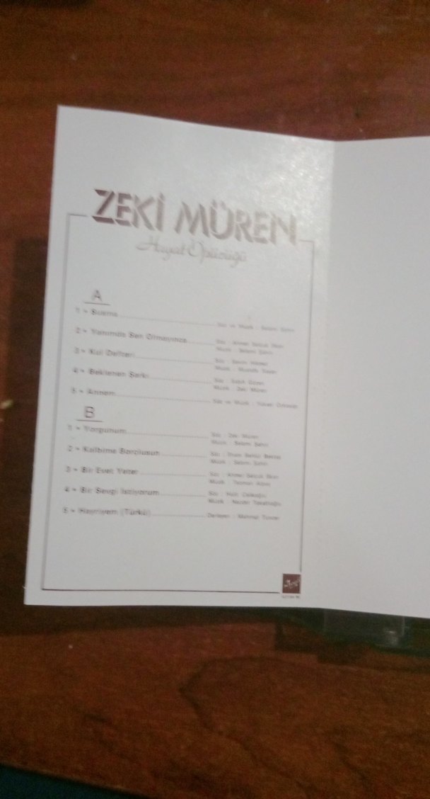 Zeki Müren - Hayat Öpücüğü Kaset - Görsel 2