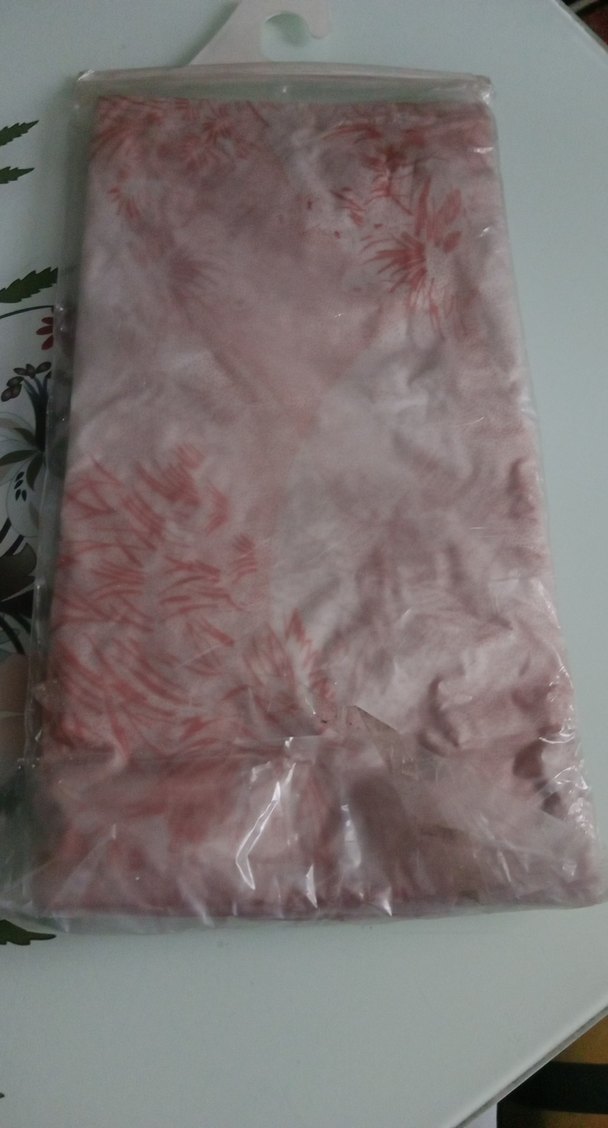 Bej Pastel Baskılı Duş Perdesi - Görsel 4