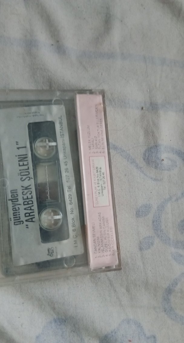 Güneyden Arabesk Şöleni 1 Kaset - Görsel 4