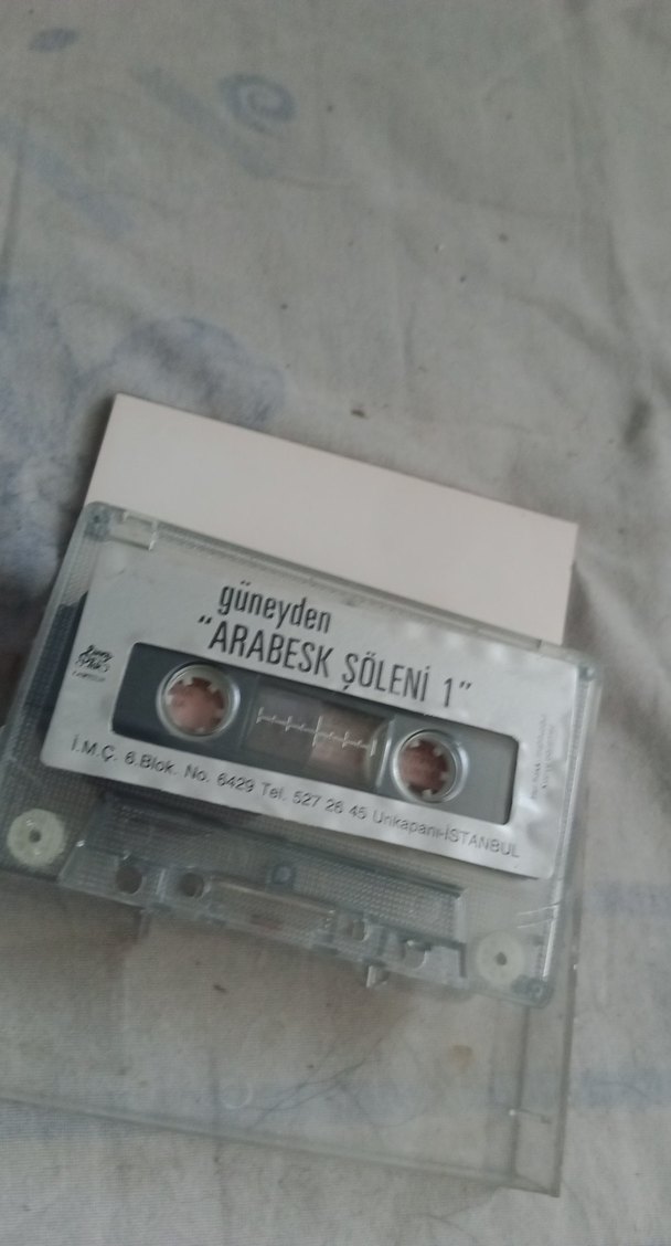 Güneyden Arabesk Şöleni 1 Kaset - Görsel 3