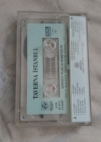 Taverna İstanbul 101 Dakika 25 Eser Kaset - Görsel 3