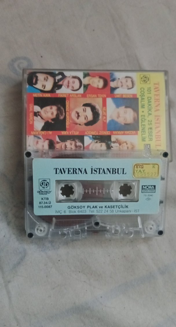 Taverna İstanbul 101 Dakika 25 Eser Kaset - Görsel 4