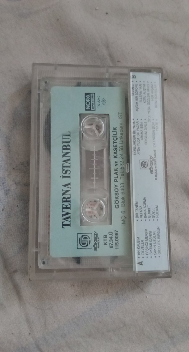 Taverna İstanbul 101 Dakika 25 Eser Kaset - Görsel 3