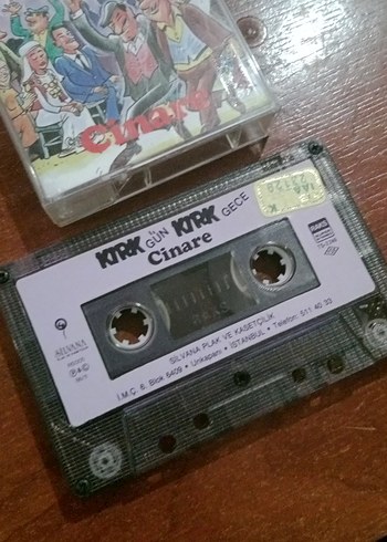 Cinare - Kırk Gün Kırk Gece Kaset - Görsel 3