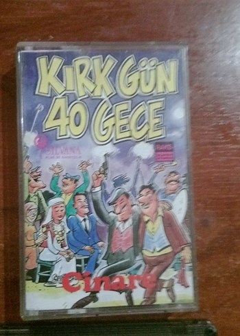 Cinare - Kırk Gün Kırk Gece Kaset - Görsel 2