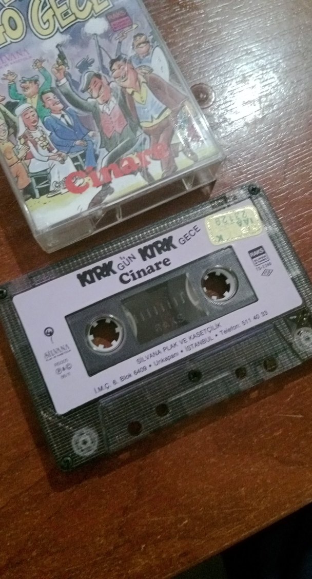 Cinare - Kırk Gün Kırk Gece Kaset - Görsel 3