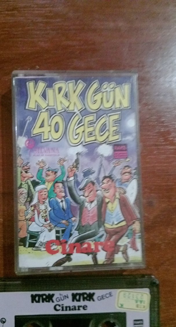 Cinare - Kırk Gün Kırk Gece Kaset - Görsel 2