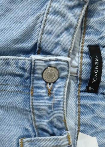 Pastel Mavi Kadın Denim Pantolon - Görsel 4