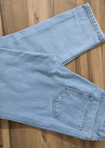 Pastel Mavi Kadın Denim Pantolon - Görsel 2