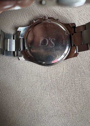 DS marka Parlak Kahverengi Erkek Saat - Görsel 3