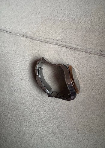 DS marka Parlak Kahverengi Erkek Saat - Görsel 4