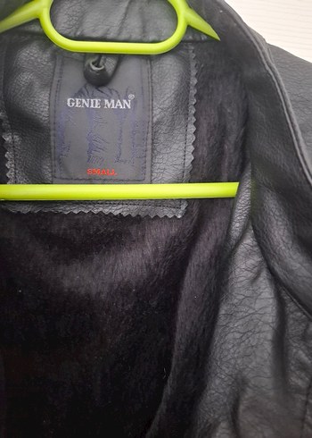 Siyah Deri Erkek Biker Ceket - Görsel 4