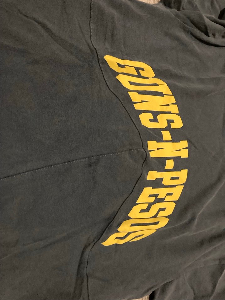 Peso tshirt guns n pesos - Görsel 4