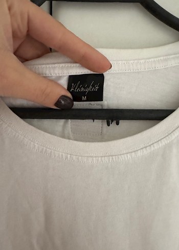 Kleinigheit Beyaz unisex Kısa Kollu Tişört - Görsel 4