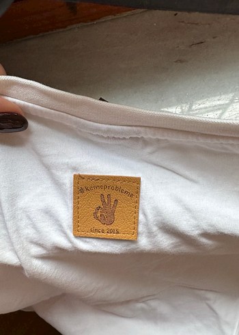 Kleinigheit Beyaz unisex Kısa Kollu Tişört - Görsel 3