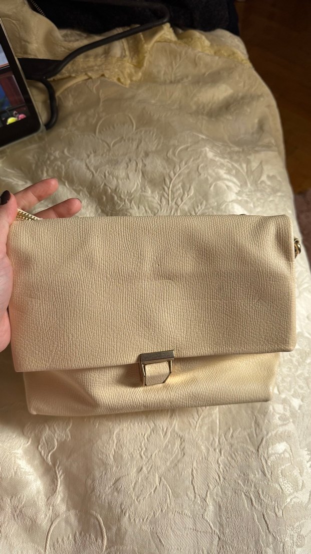 Bej Derimod vintage Kadın Çantası - Görsel 2