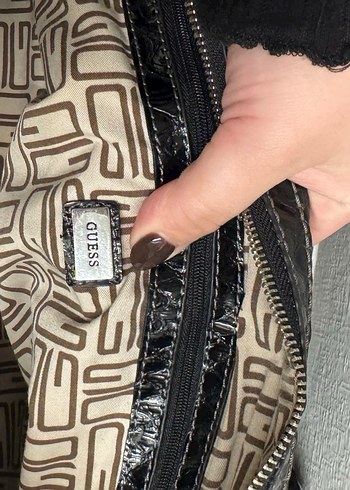 orjinal guess vintage y2k çanta - Görsel 4