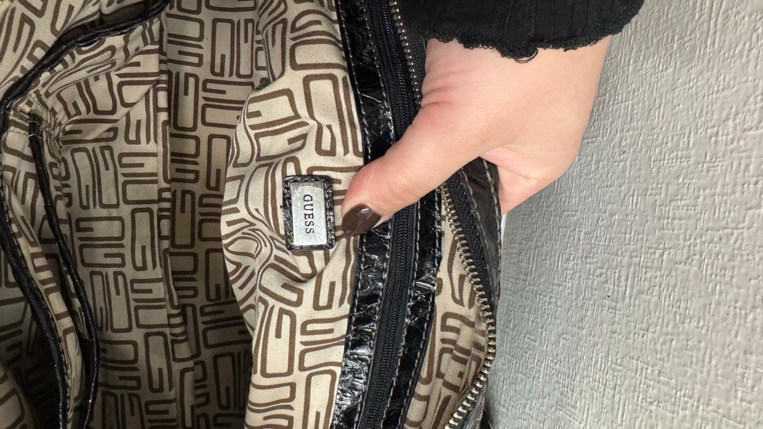 orjinal guess vintage y2k çanta - Görsel 4