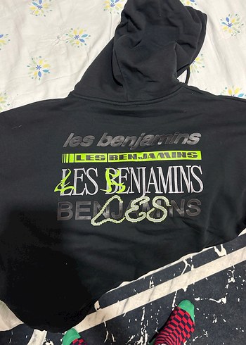 Les benjamins sweatshirt oversize - Görsel 2