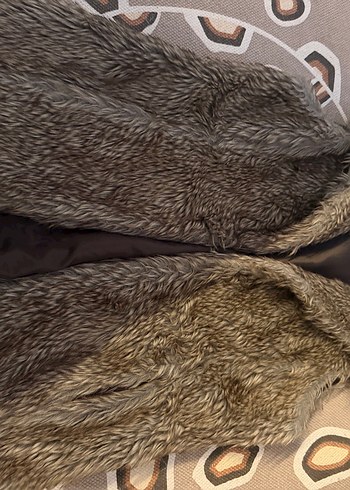 Collezione Kahverengi Kadin Suni Kurk Yelek