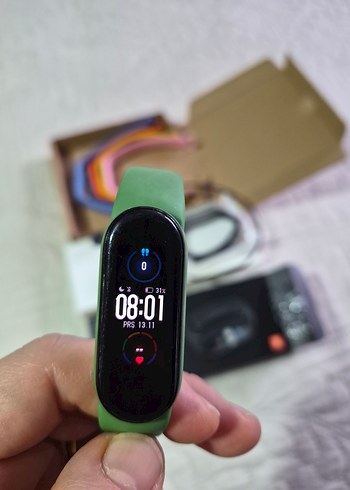  Mi Smart Band 5  + 7 Adet Kordon Seti - Görsel 3