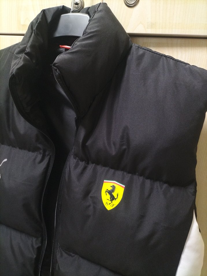 Puma Ferrari Siyah Yelek - Görsel 2