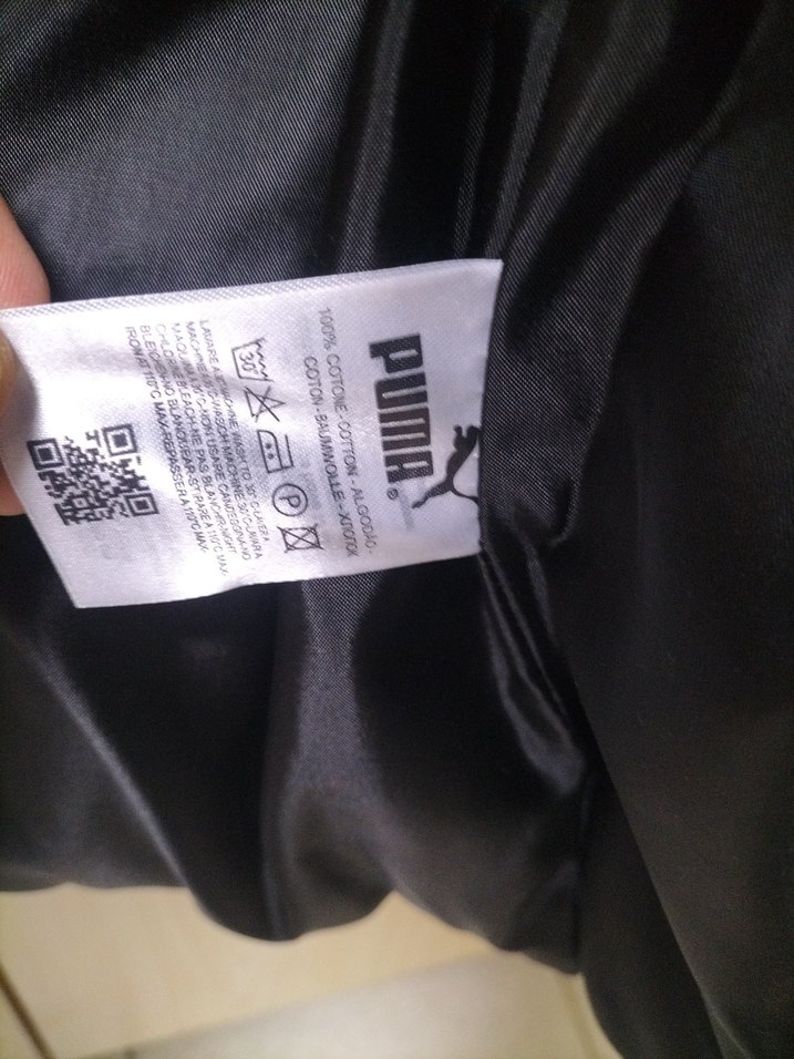 Erkek Siyah-Kırmızı Fermuarlı Yelek Puma Ferrari - Görsel 5