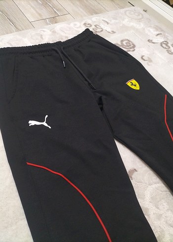 Erkek Siyah Puma Ferrari Eşofman Altı - Görsel 4
