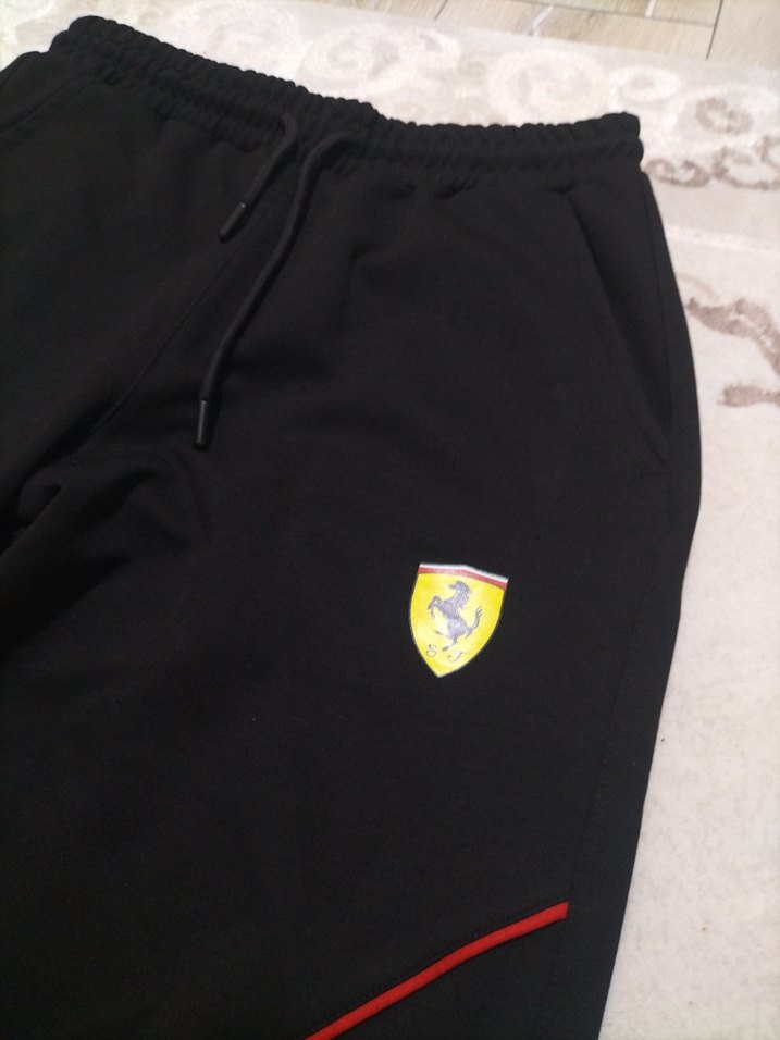 Erkek Siyah Puma Ferrari Eşofman Altı - Görsel 2