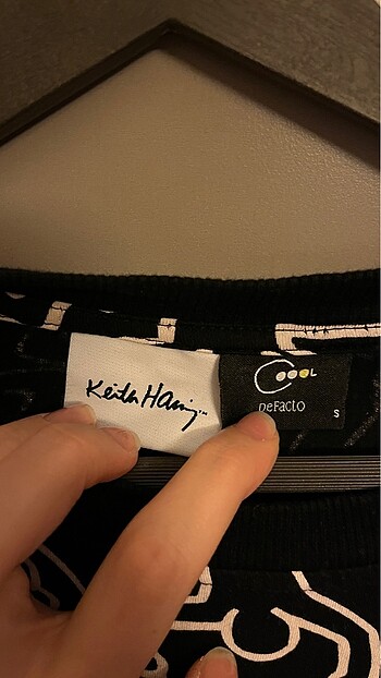 l Beden keith haring tasarım tshirt oversize defacto