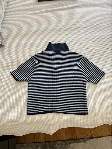 m Beden pull&bear çizgili crop