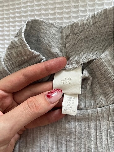 H&M h&m uzun kollu crop