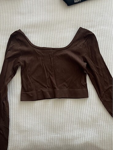 m Beden trendyolmilla uzun kollu fitilli crop