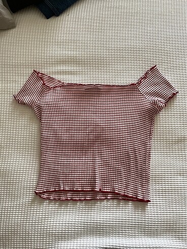 s Beden zara crop düşük omuz fitilli