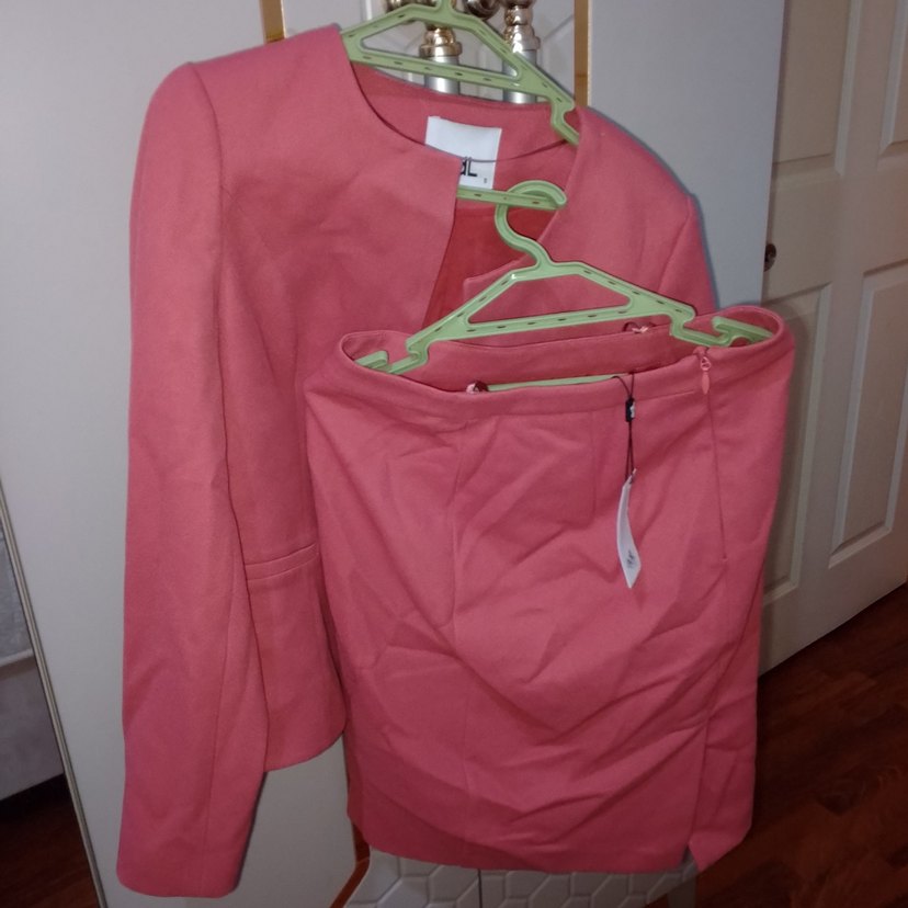 Pembe Mini Kadın Takım Elbise - Görsel 3