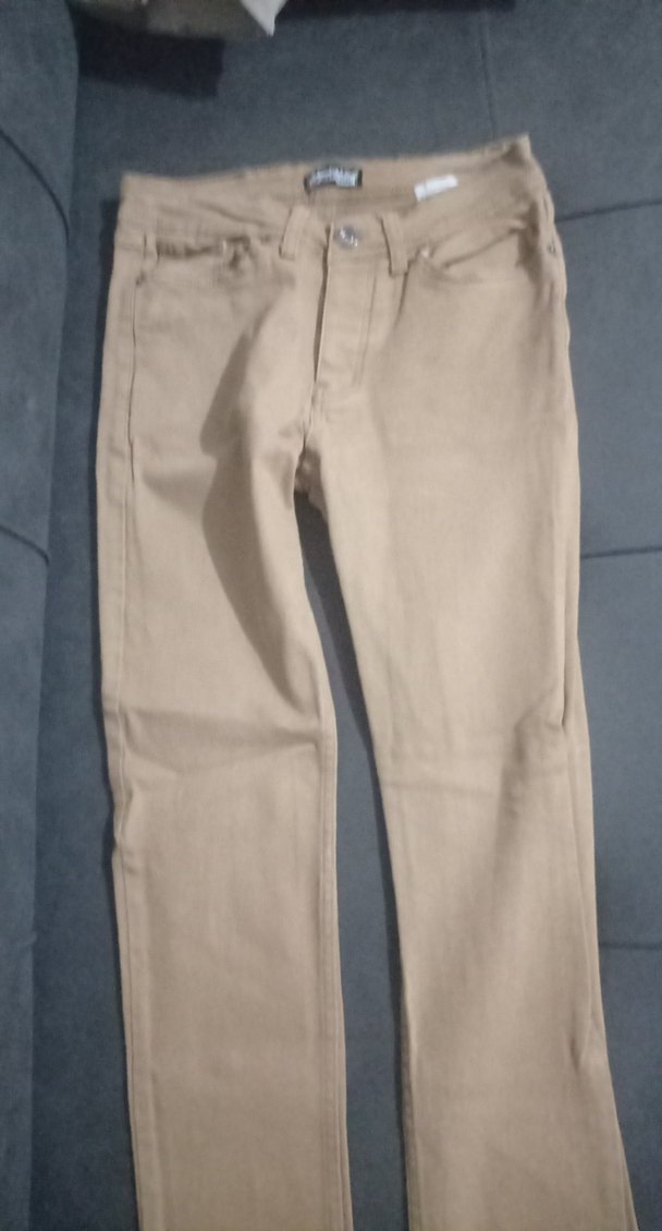 Bej Erkek Çocuk Dar Kesim Pantolon - Görsel 2