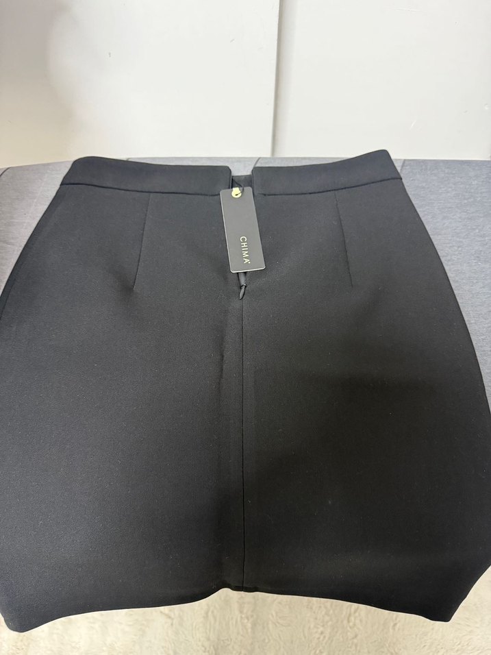 Siyah Kadın Midi Kalem Etek - Görsel 2