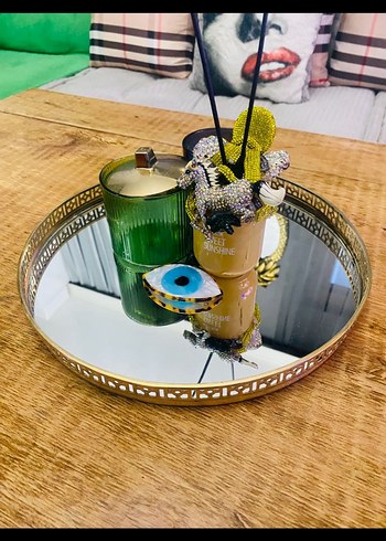 Zara home pirinç tepsi - Görsel 5