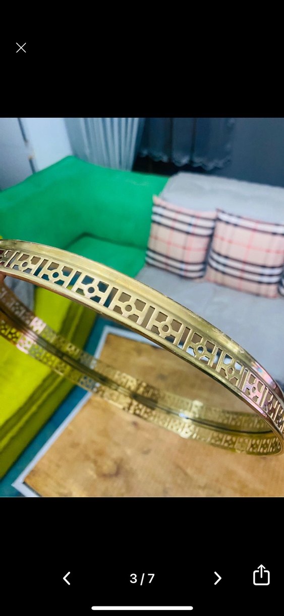 Zara home pirinç tepsi - Görsel 3