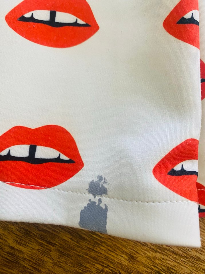 Renkli Baskılı Pilili Mini Etek - Görsel 2