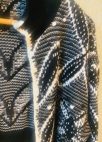 Şal desen hırka - Görsel 2