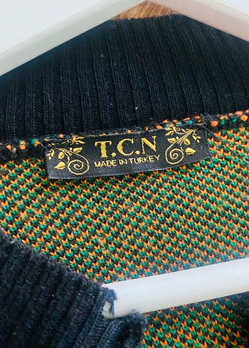 Çiçek Desenli Renkli Örgü Kadın Hırka - Görsel 3