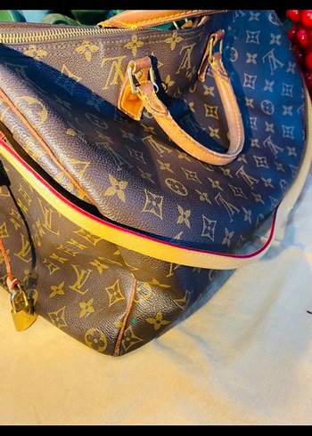 Klasik Elegan Kahverengi Deri Çanta - Görsel 2