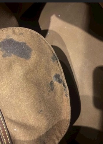 Klasik Elegan Kahverengi Deri Çanta - Görsel 9