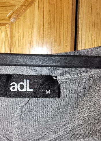 Adil ışık Gri Kadın Triko Salaş Kazak - Görsel 3