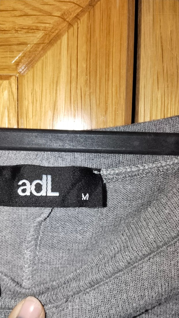 Adil ışık Gri Kadın Triko Salaş Kazak - Görsel 3