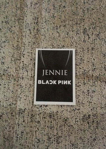 Blackpink Jennie FotoKart - Görsel 2