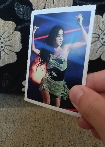 Blackpink Jisoo fotokart - Görsel 3