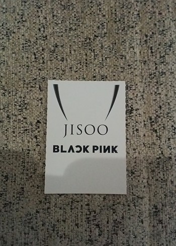 Blackpink Jisoo fotokart - Görsel 2