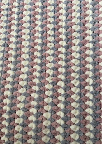 Gri Örgü Çocuk Battaniyesi - Görsel 2